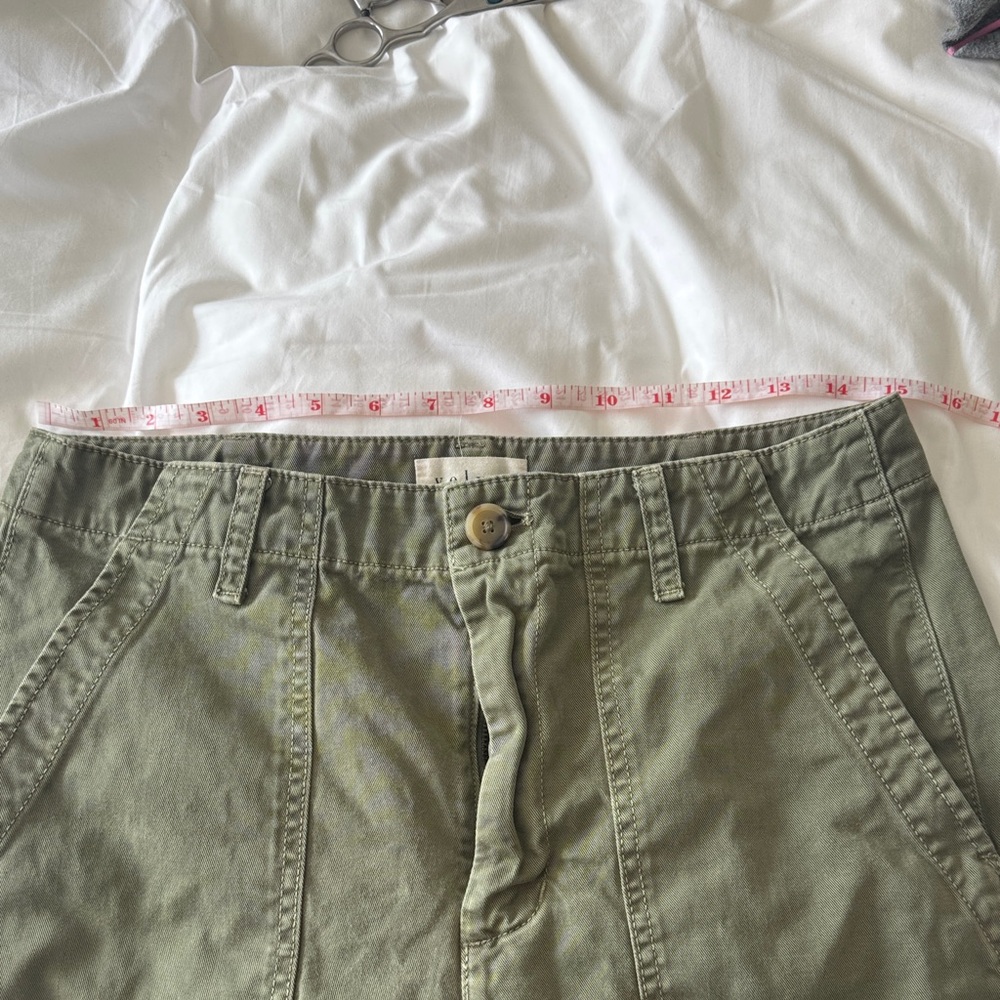Velvet by Graham & Spencer Olive Utility Cargo Pants - Picture 4 of 5